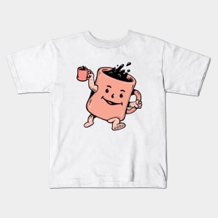 Kool Coffee (No Text Edition) Kids T-Shirt